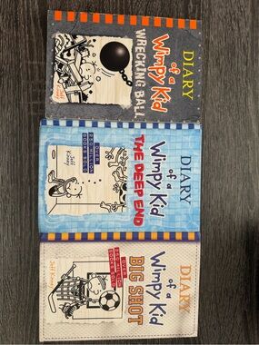 Diary of a Wimpy Kid 3-BookSet - Blue/Gray/White